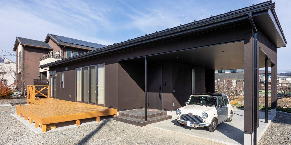 ガレージ付き平屋の住まい